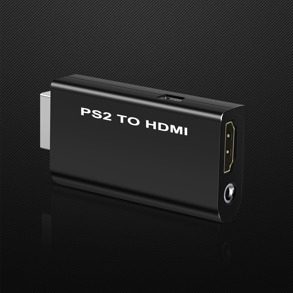 Adaptador Ps2 A Hdmi, Audio 3.5 Mm, Tv/monitor Hdmi